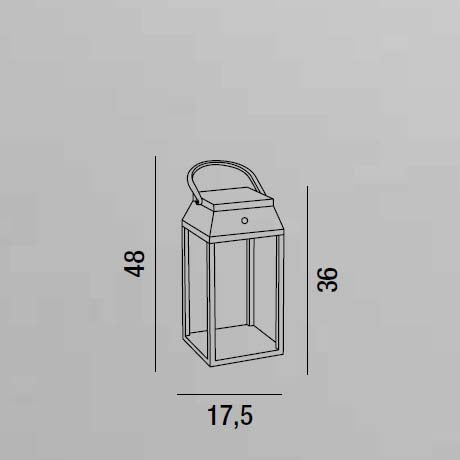 Lanterna - Lampada Da Esterno - Perenz