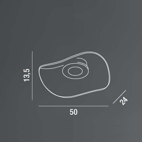 Medusa - Plafoniera da Soffitto - Perenz