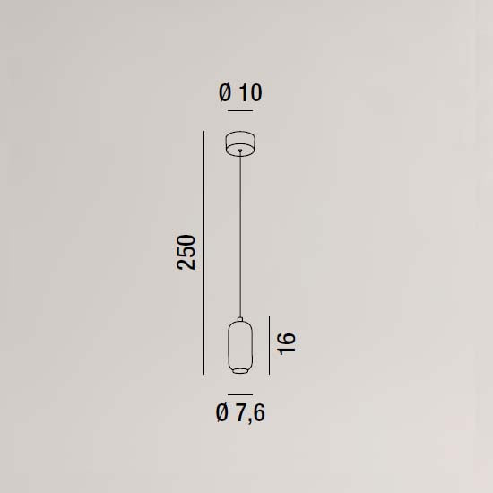 Bullet - Lampadari e Sospensione - Perenz