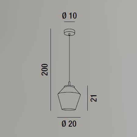 Arnia - Lampadari e Sospensione - Perenz