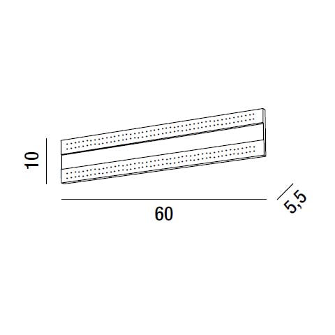 Bend - Applique da Parete - Perenz