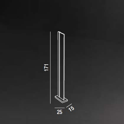 Tape - Lampada da Terra - Perenz