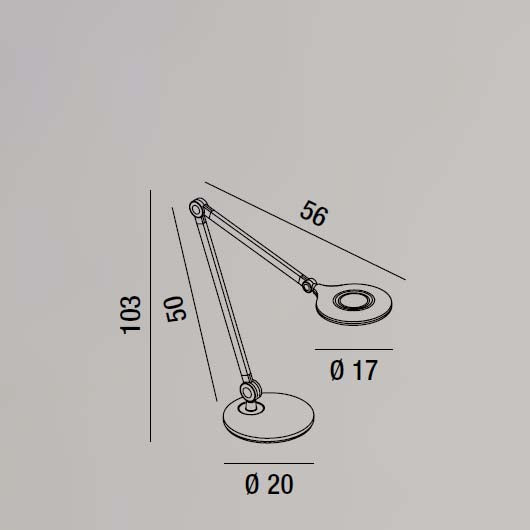 Disk - Lampada da Tavolo - Perenz