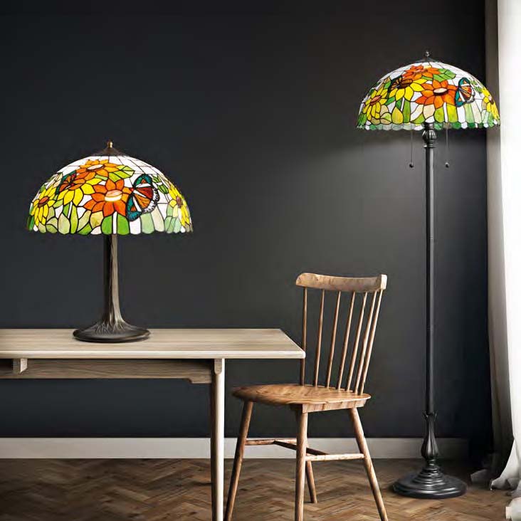 Sunflower Lampada da Terra Perenz — Modaedesign
