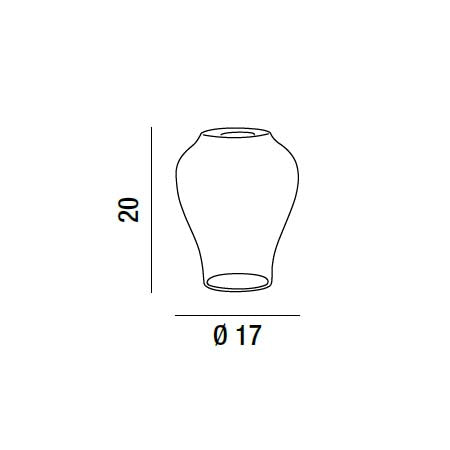 Trix - Lampadario a sospensione - Perenz