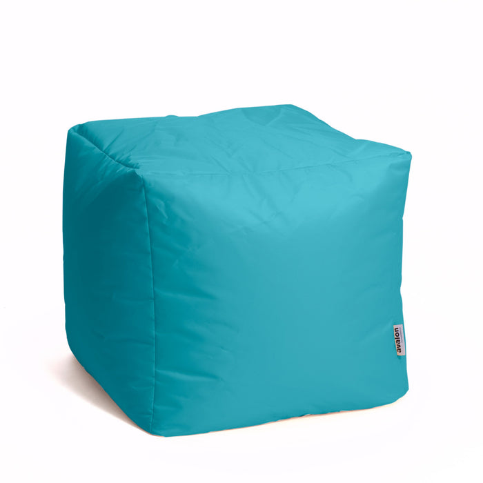 Avalon Pouf Poltrona Cubo Jive Made in Italy di dimensioni 50x50x H 45 cm