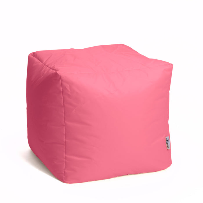 Avalon Pouf Poltrona Cubo Jive Made in Italy di dimensioni 50x50x H 45 cm