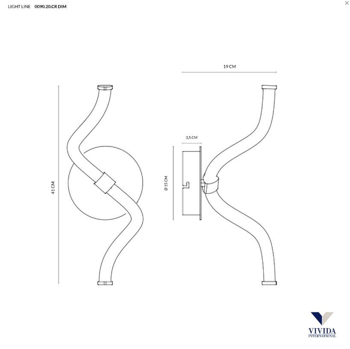 Light Line - lampada da soffitto - VIVIDA INTERNATIONAL