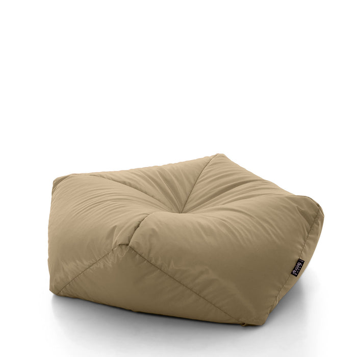 Pouf a forma di Stella in tessuto anitrappo imbottito di polistirolo Made in italy Dim: 70x35 cm