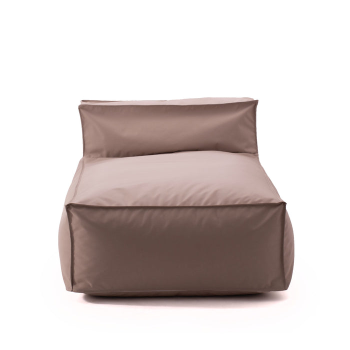 Pouf Letto Deluz per esterno in tessuto poliestere Samba dim: 165x98x65 cm