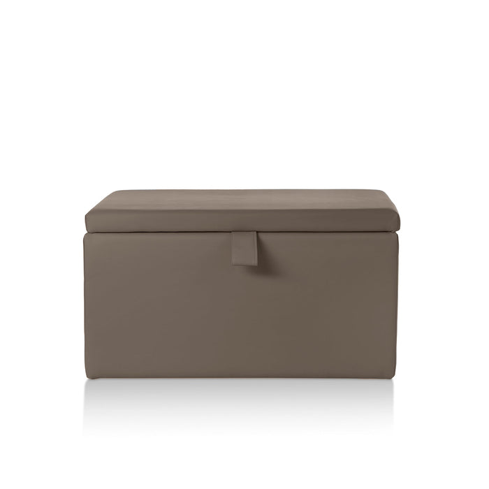 Pouf Contenitore PLUTO 82 cm Ecopelle Trendy - Avalon