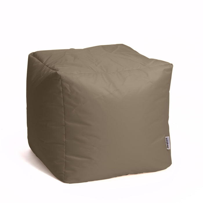 Avalon Pouf Poltrona Cubo Jive Made in Italy di dimensioni 50x50x H 45 cm