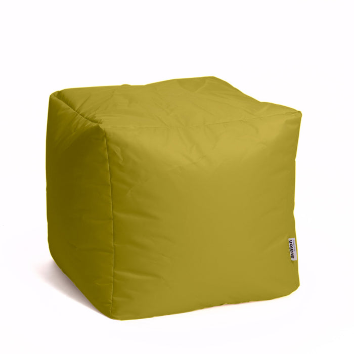 Avalon Pouf Poltrona Cubo Jive Made in Italy di dimensioni 50x50x H 45 cm