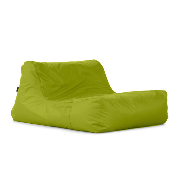 Pouf Poltrona Doppia Gaia in tessuto Samba per esterno e per interno dim 100x120 cm