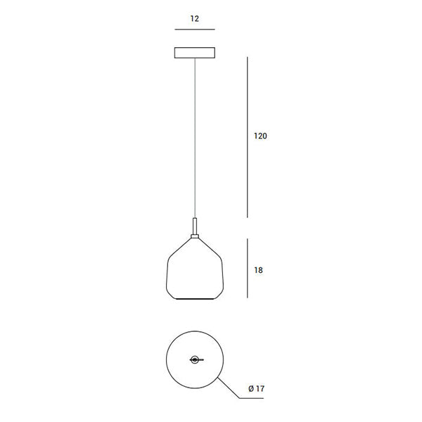 X-ray 17 - Lampada a sospensione - MILOOX