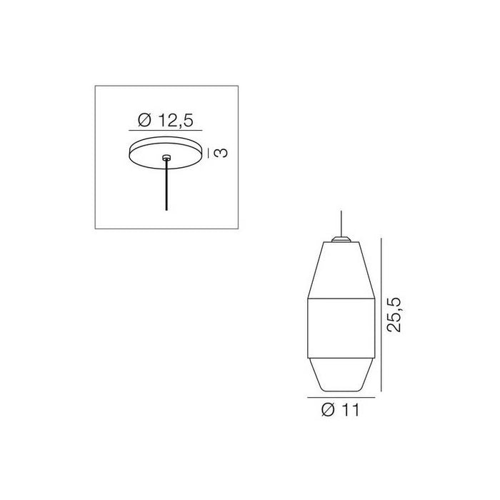 Yuma - Lampadario, Sospensione - Kundalini